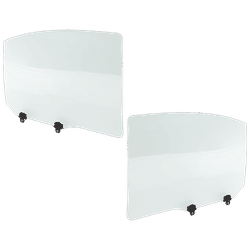 Replacement Door Glass, Rear, Driver & Passenger Side, 1-year unlimited-mileage warranty SET-RM48130039