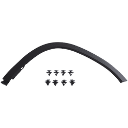 Replacement Fender Flares Plastic Textured, Front, Passenger Side, 1-year unlimited-mileage warranty RS22130025