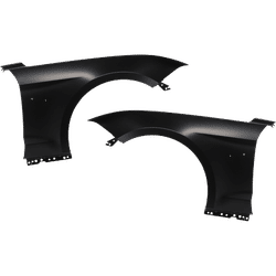 Replacement Fender Aluminum Primed, Front, Driver & Passenger Side, 1-year unlimited-mileage warranty SET-RF22010047