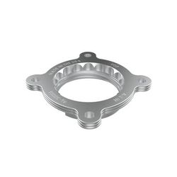 aFe Throttle Body Spacer Aluminum Natural, 2-year AFE limited warranty 46-30006