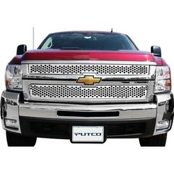 Putco Grille Insert Stainless Steel Silver, 1-year limited warranty 84198