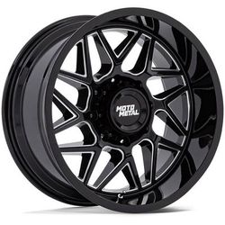 Moto Metal Wheel Aluminum Black, Lifetime Structural Limited Warranty With 1 Year On Finish MO812BE20908020