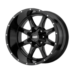 Moto Metal Wheel Aluminum Black, Lifetime Structural Limited Warranty With 1 Year On Finish MO970210803A18N