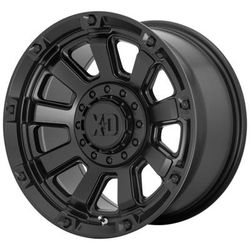 XD Wheel Aluminum Satin Black, Lifetime Limited Warranty on Structure; 1 Year Finish XD85229035700