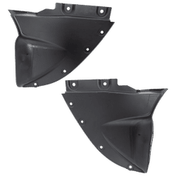 Replacement Fender Liner, Front, Driver & Passenger Side, Front Section, 1-year unlimited-mileage warranty SET-RM22210113