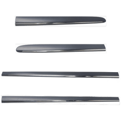 Replacement Door Molding & Beltlines Primed, Front Rear, Driver Passenger Side, SET-REPM461735-4