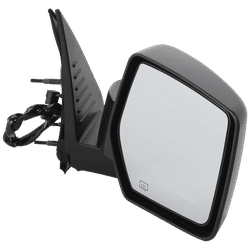 JC Whitney Mirror Textured Black, Passenger Side, 1-year limited warranty JJP37ER