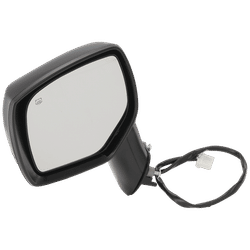 JC Whitney Mirror With 1 Paintable & Textured Black Cap, Driver Side, 1-year limited warranty JSU36EL