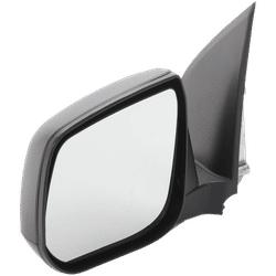 JC Whitney Mirror Textured Black, Driver Side, 1-year limited warranty JGM109L