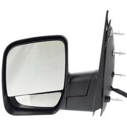 JC Whitney Mirror Textured Black, Driver Side, 1-year limited warranty JFD95EL
