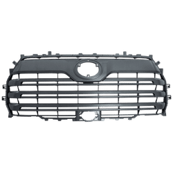 Replacement Grille Assembly Plastic Painted Silver Gray Grille, 1-year unlimited-mileage warranty RT07010116Q
