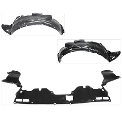 Replacement Fender Liner, Front, Driver & Passenger Side, 1-year unlimited-mileage warranty KIT-082224-C691