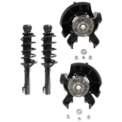 Replacement Knuckle Steering, Front, Driver & Passenger Side, 1-year unlimited-mileage warranty KIT-081324-C1182