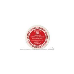 Scott Drake Classic Engine Decal, 90-day Limited Warranty DF-164