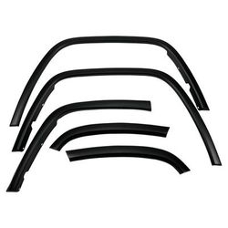 Crown Fender Flares Plastic Black, Front & Rear, Driver Passenger Side, 1 year or 12,000-mile limited warranty 1MPK