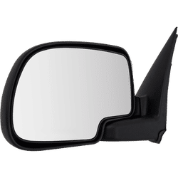 Kool Vue Mirror Textured Black, Driver Side, 1-year limited warranty GM59L