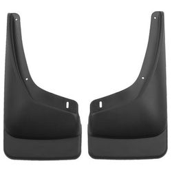 Husky Liners Mud Flaps Plastic Black Custom Fit Series, Front, Driver & Passenger Side, Lifetime limited warranty 56251