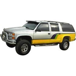 Bushwacker Fender Flares Plastic Black Cut-Out Series, Front, Driver & Passenger Side, Lifetime limited warranty 40009-11