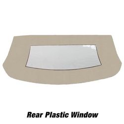 Kee Auto Top Convertible Rear Window Vinyl Beige/Tan, CD1034CO2031SP