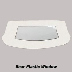 Kee Auto Top Convertible Rear Window Vinyl Off white, CD3029CO21SP
