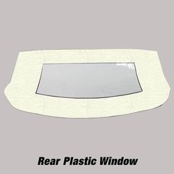 Kee Auto Top Convertible Rear Window Vinyl White, CD3036CO03CC