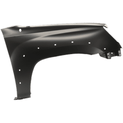 Replacement Fender Steel Primed, Front, Passenger Side, 1-year unlimited-mileage warranty T220155