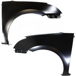 Replacement Fender Steel Primed, Front, Driver & Passenger Side, 1-year unlimited-mileage warranty SET-N220141