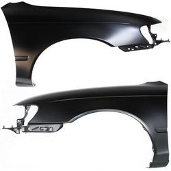 Replacement Fender Steel Primed, Front, Driver & Passenger Side, 1-year unlimited-mileage warranty SET-3801