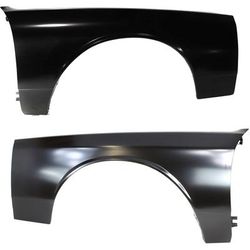 Replacement Fender Steel Primed, Front, Driver & Passenger Side, 1-year unlimited-mileage warranty SET-6203