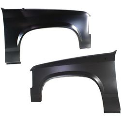 Replacement Fender Steel Primed, Front, Driver & Passenger Side, 1-year unlimited-mileage warranty SET-7301