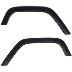 Replacement Fender Flares Plastic Primed, Rear, Driver & Passenger Side, 1-year unlimited-mileage warranty SET-ARBJ553901