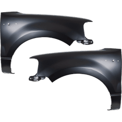 Replacement Fender Steel Primed, Front, Driver & Passenger Side, 1-year unlimited-mileage warranty SET-F220115