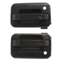 Replacement Exterior Door Handle Textured Black, Front, Driver & Passenger Side, 1-year unlimited-mileage warranty SET-F462177
