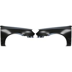 Replacement Fender Steel Primed, Front, Driver & Passenger Side, 1-year unlimited-mileage warranty SET-H220139