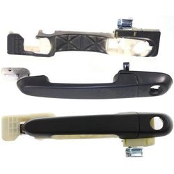 Replacement Exterior Door Handle Textured Black, Front, Driver & Passenger Side, 1-year unlimited-mileage warranty SET-REPH462101