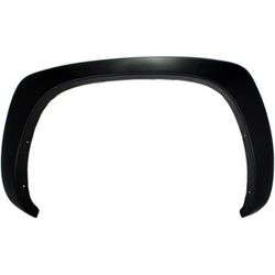 Replacement Fender Trim Plastic Textured Black, Rear, Passenger Side, 1-year unlimited-mileage warranty REPC553923