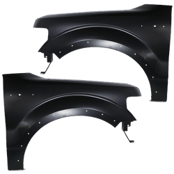 Replacement Fender Steel Primed, Front, Driver & Passenger Side, 1-year unlimited-mileage warranty SET-REPF220111Q