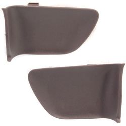 Replacement Door Handle Trim Brown, Front or Rear, Driver & Passenger Side, Interior, 1-year unlimited-mileage warranty SET-REPT491325
