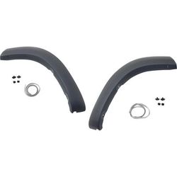 Replacement Fender Trim Plastic Primed, Rear, Driver & Passenger Side, Rear Section, 1-year unlimited-mileage warranty SET-REPT553901