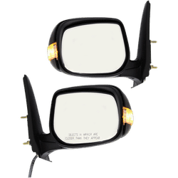 Kool Vue Mirror Paintable, Driver and Passenger Side, 1-year limited warranty SET-SC12ER-S