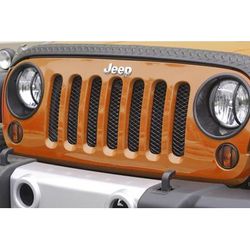 Rugged Ridge Billet Grille Stainless Steel Powdercoated Black Insert Mesh Style Series, 5-year limited warranty 11401.31