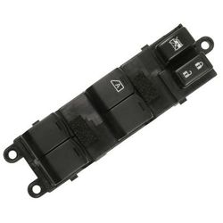 Standard Window Switch Black OE Replacement, Front, Driver Side, 3-year or 36,000-mile limited warranty DWS-321