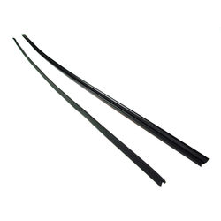 Precision Parts Windshield Molding Black, Lifetime limited warranty WKT F2060