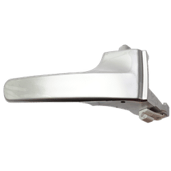 Replacement Interior Door Handle Satin Chrome, Front Or Rear, Passenger Side, 1-year unlimited-mileage warranty REPJ462155