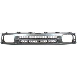 JC Whitney Grille Assembly Plastic Painted Gray Grille, 1-year unlimited-mileage warranty 1684