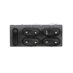 Standard Window Switch Black OE Replacement, Front, Driver Side, 3-year or 36,000-mile limited warranty DWS-719