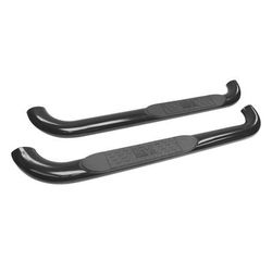 Westin Nerf Bars Steel Powdercoated Black Platinum series oval, 3-year limited warranty 21-3925