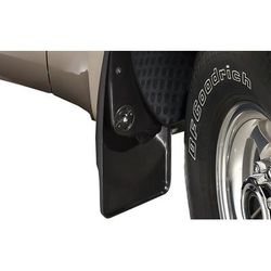 Weathertech Mud Flaps Plastic Black DigitalFit Series, Front, Driver & Passenger Side, Lifetime limited warranty 110051