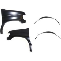 Replacement Fender Steel Primed, Front, Driver & Passenger Side, 1-year unlimited-mileage warranty KIT-80615-07