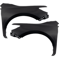 Replacement Fender Steel Primed, Front, Driver & Passenger Side, 1-year unlimited-mileage warranty SET-REPT220197Q